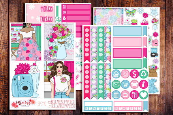 Floral Shop Mini Sticker Kit SP310