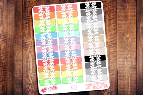 Hobonichi Weeks Bow Tab Planner Stickers B081