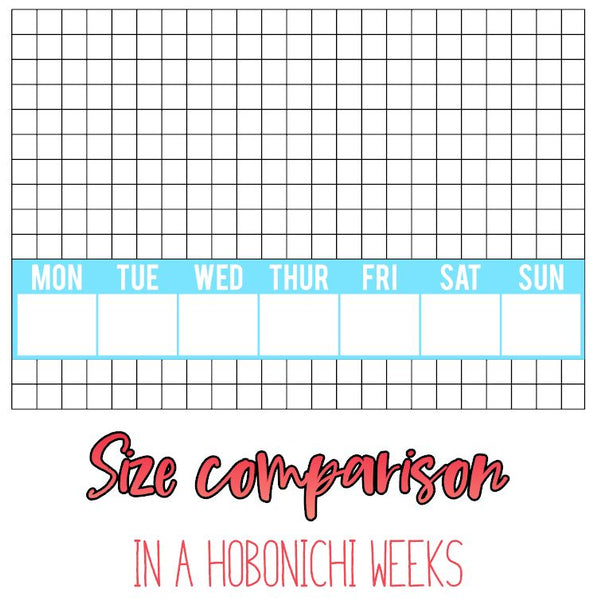 Hobonichi Weeks Weekly Tracker Planner Stickers | PRINTABLE PLANNER STICKERS