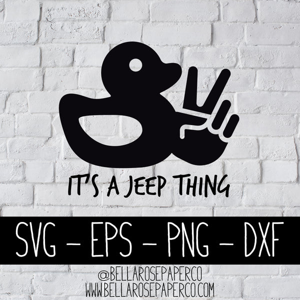 Jeep Duck | DIGITAL SVG BUNDLE