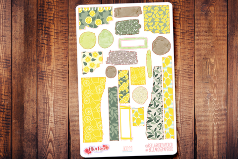 Lemonade Journaling Sticker Kit JK011