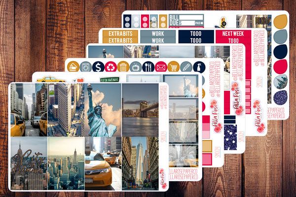 New York City Photography Planner Sticker Kit SM004