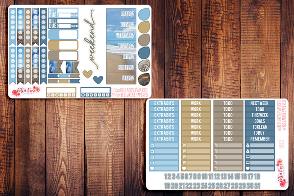 Outer Banks Photo Planner Sticker Kit SM302