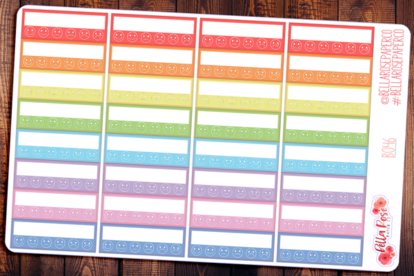 Chronic Pain Tracker Planner Stickers B046