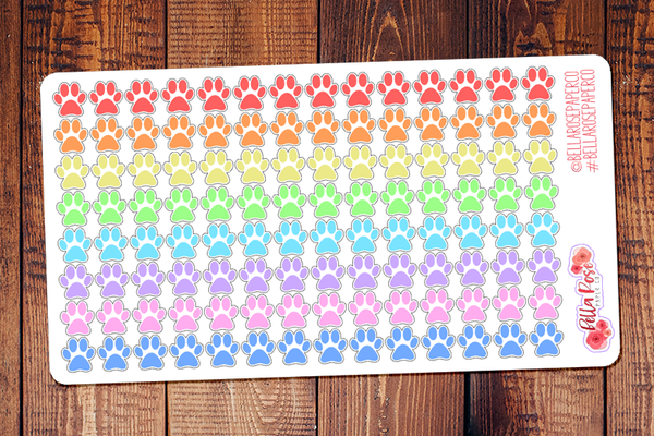Paw Planner Stickers