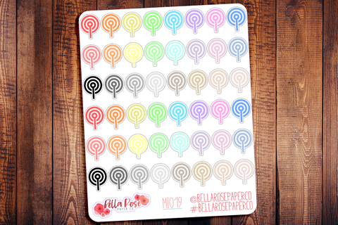 Podcast Mini Icon Planner Stickers MI019