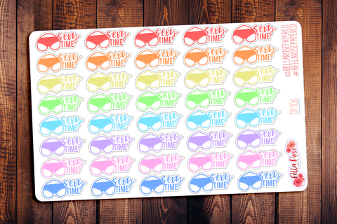 Sexy Time Planner Stickers DI106