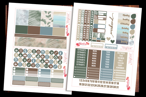 Let It Snow Planner Kit | PRINTABLE PLANNER STICKERS
