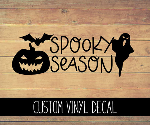 Spooky Season Vinyl Decal