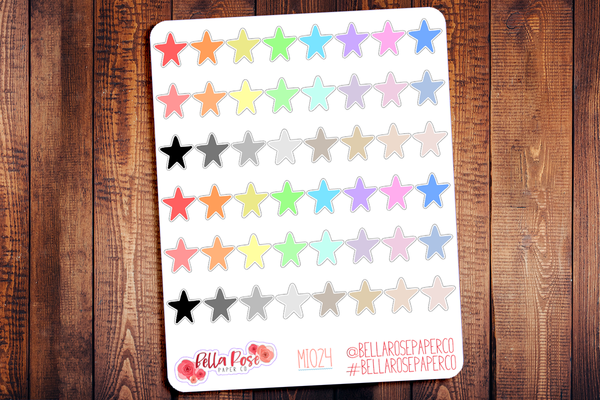Star Mini Icon Planner Stickers MI024