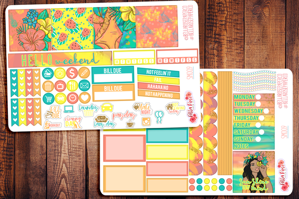Sunshine State of Mind Mini Happy Planner Sticker Kit SM009