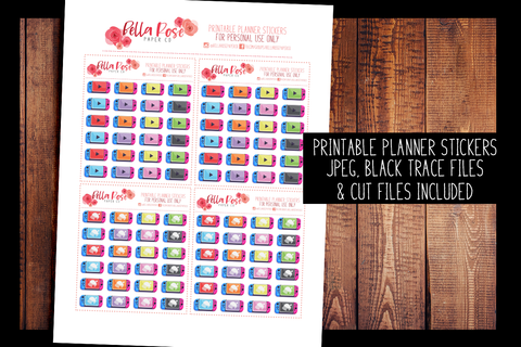 Animal Crossing Switch Planner Stickers | PRINTABLE PLANNER STICKERS