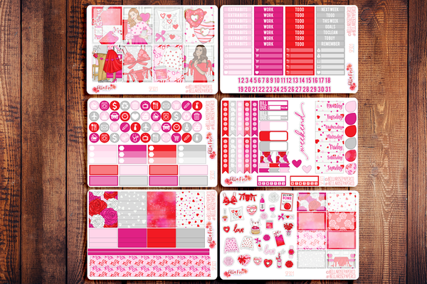 Valentine's Day Planner Sticker Kit SP301