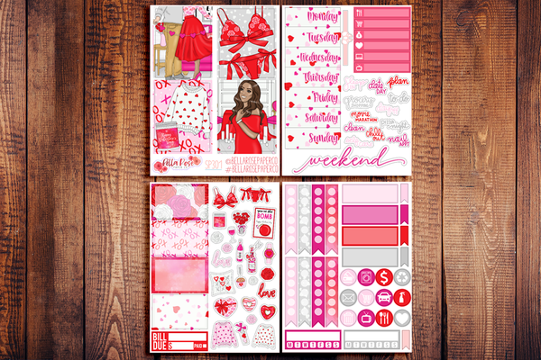 Valentine's Day Mini Sticker Kit SP301