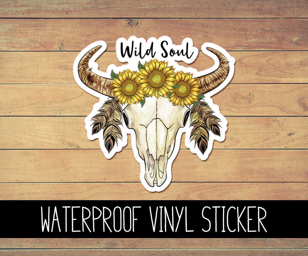 Wild Soul Vinyl Waterproof Sticker