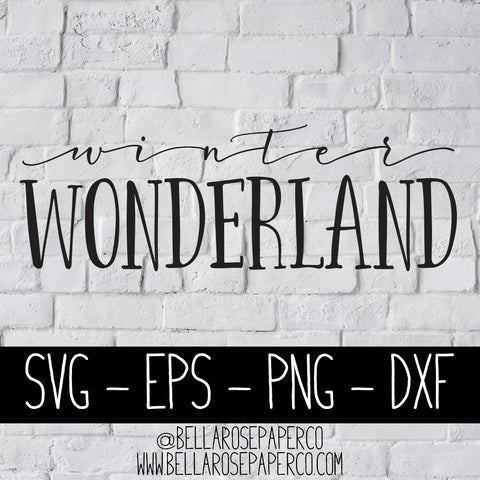 Winter Wonderland | DIGITAL SVG BUNDLE
