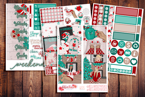 Christmas Eve Mini Sticker Kit W305