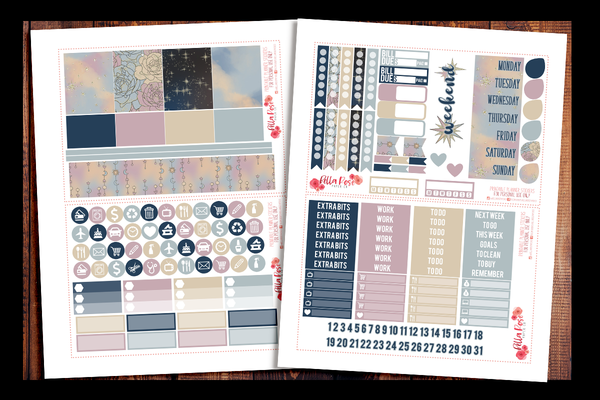 See The Stars Planner Kit | PRINTABLE PLANNER STICKERS